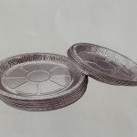 FP8  Foil Plates 8 Pack 23cm