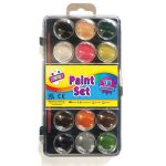 5022  16 Colour Paint Box w/ Brush
