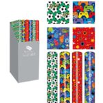 1507  3M Rolls Gift Wrap Boy Designs
