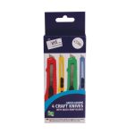 6184  Craft Knife 4 Pack