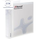 2102547 Rexel Ice Ringbinder Folder A4