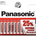 S16723 Panasonic AAA Batteries 8 Pack