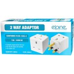 30061C 2 Way Double Adaptor