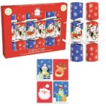 XAPGS100 Xmas Crackers Santa&Friends 6 Pack